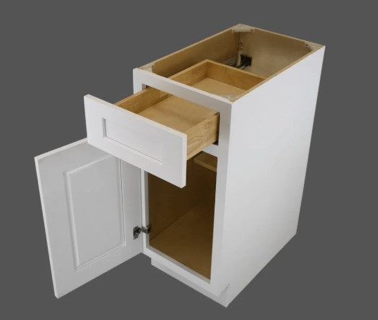 B21: White Shaker Standard Base Cabinet
