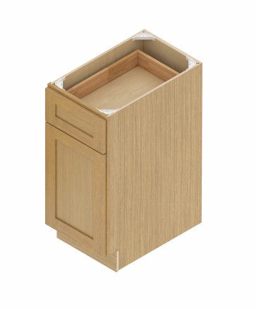 B18: Oak Shaker Standard Base Cabinet