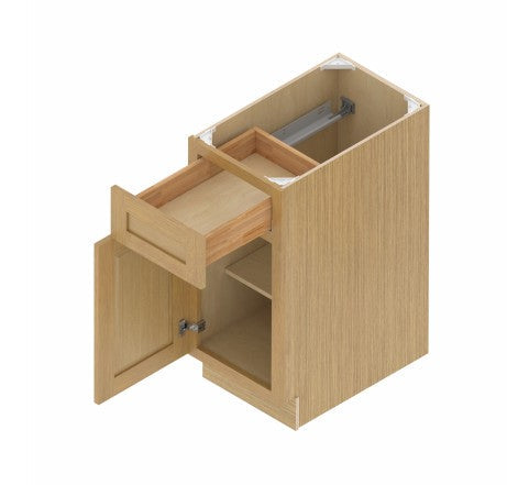 B18: Oak Shaker Standard Base Cabinet