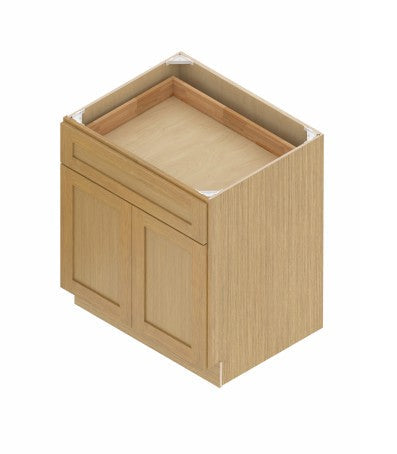 B30 : Oak Shaker 30" Standard Base Cabinet