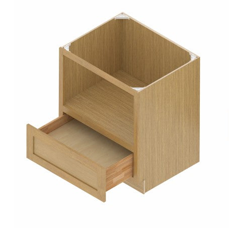 BMD30: Oak Shaker Base Microwave Drawer