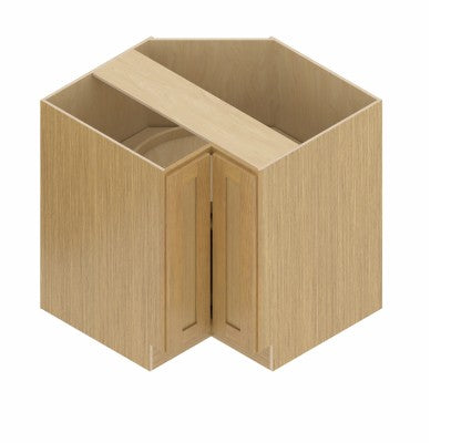 LSB3612: Oak Shaker 36" Laze Susan Base Cabinet