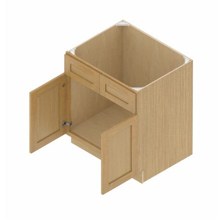 SB42: Oak Shaker 42" Sink Base Cabinet