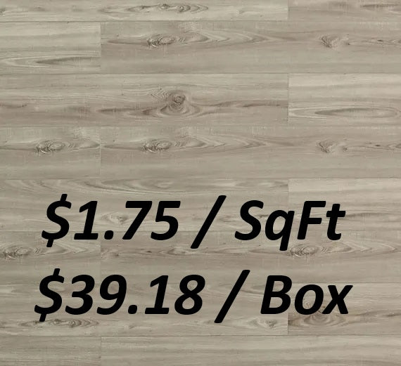 SPC402-F:  Vinyl Flooring 7MM 22.39SQFT/BOX  $1.75/SqFt