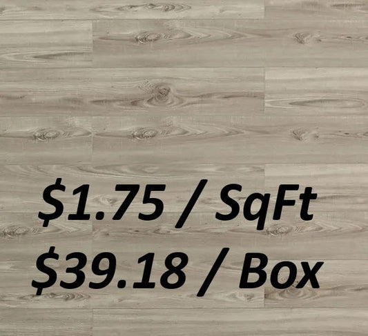 SPC402-F:  Vinyl Flooring 7MM 22.39SQFT/BOX  $1.75/SqFt