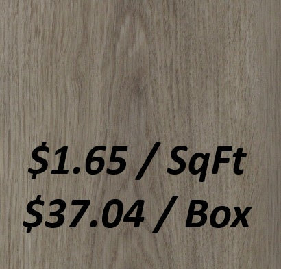 WP6205 Vinyl Flooring 5.0+1.5MM 22.45SQFT/BOX   $1.65/SqFt