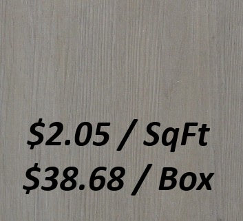 SPC8105 Vinyl Flooring 6.5+1.5MM 18.87SQFT/BOX  $2.05/SqFt