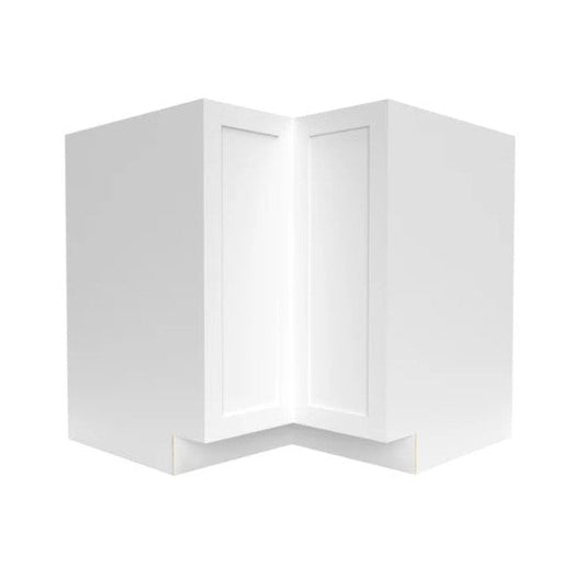 LSB3309: White Shaker 33" Laze Susan Base Cabinet