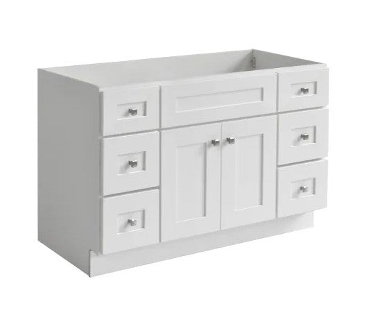 VSBC48: Vanity Side Drawer Base Cabinet Single Basin