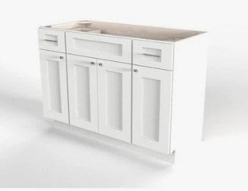 VSDB48: Vanity Side Drawer Base Cabinet Single Basin