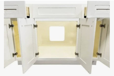 VSDB48: Vanity Side Drawer Base Cabinet Single Basin