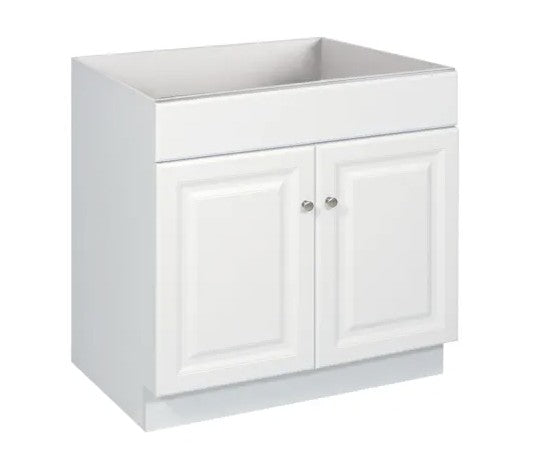 B24: White Shaker Standard Base Cabinet