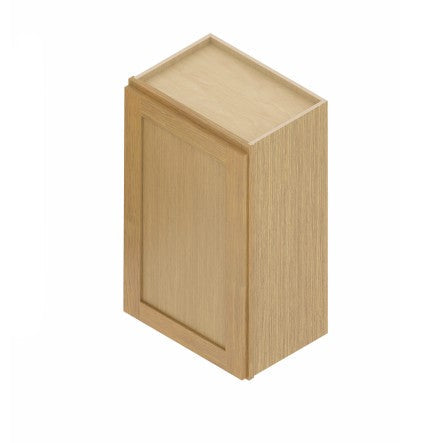 W1830:  Oak Shaker Wall 18"Upper Cabinet