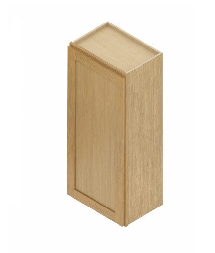 W2140/W2142: Oak Shaker Wall 21"Upper Cabinet