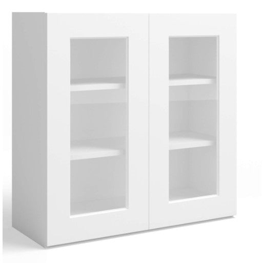 W2436/GD: Wall 24"Upper Cabinet with Glass Door