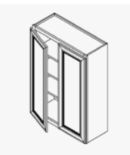 W2440/W2442: Wall 24"Upper Cabinet