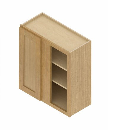 WBC3036: Oak Shaker Wall Blind Cabinets 30"
