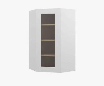 WDC2440/GD: Wall Diagonal Cabinet 24" with Glass Door
