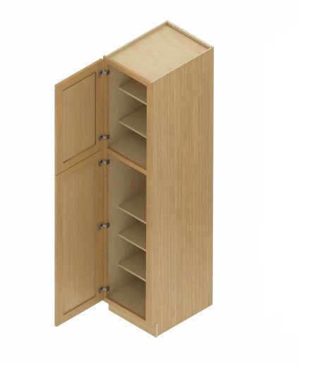 WP188424: Oak Shaker Pantry 18"