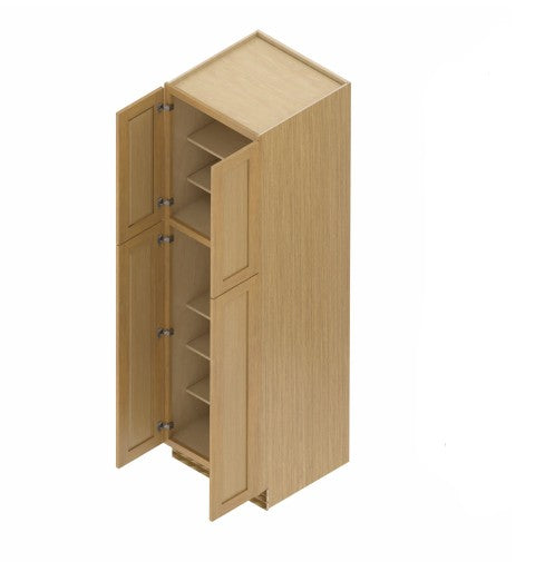 WP308424: Oak Shaker Pantry 30"