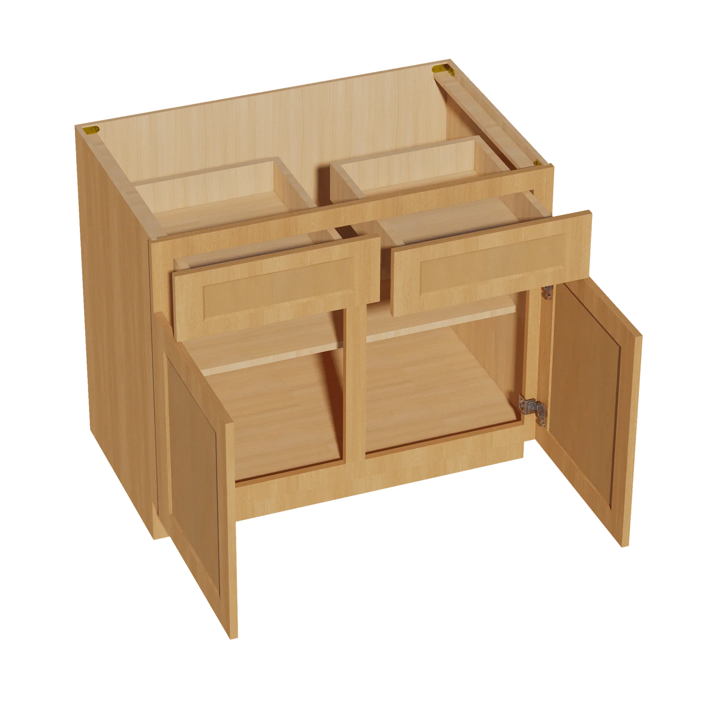 B39: Oak Shaker 39" Standard Base Cabinet