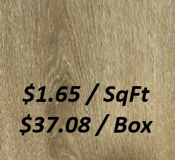 SPC6071 Vinyl Flooring 6.5MM 22.47SqFt/BOX   $1.65/SqFt