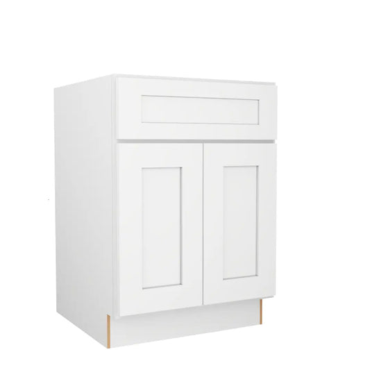 B30: White Shaker Standard Base Cabinet
